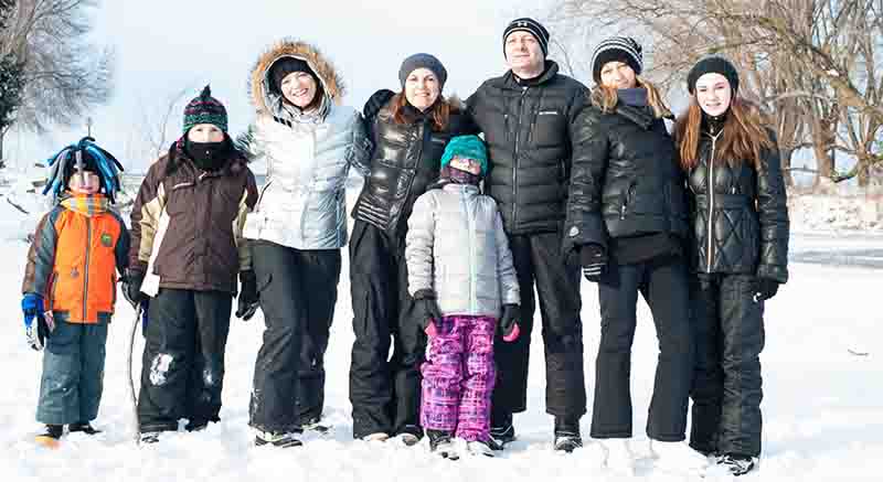 Wisconsin resorts on a lake for families this Winter