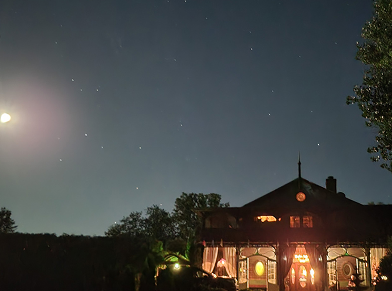 Stargazing at Adelines House of Cool